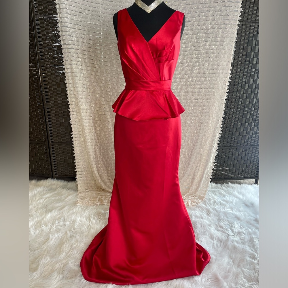 Allure Bridals Red Formal Dress